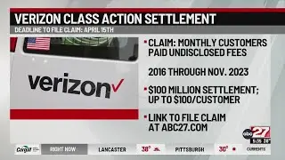 Verizon customers could get $100 each thanks to new settlement: Who qualifies, how to get paid