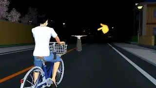Dancing lady💀in sakura school simulator ☠