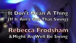 It Don't Mean A Thing (If It Aint Got That Swing)