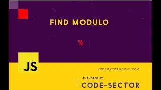 How to find modulus in JavaScript