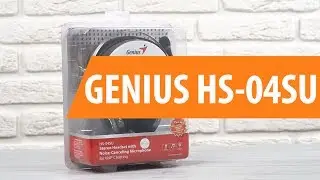 Распаковка GENIUS HS-04SU / Unboxing GENIUS HS-04SU