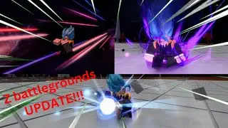 Z BATTLEGROUNDS BIG UPDATE + NEW MOVESSETS