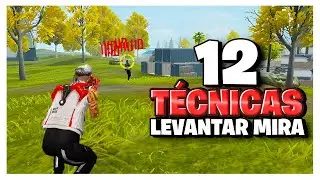 ► 12 TÉCNICAS DEFINITIVAS para LEVANTAR MIRA | SUBIR MIRA en FREE FIRE PARTE 1