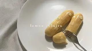 lemon eclair recipe 🍋