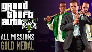 GTA V 100% Completion (Gold Medals) - Full Game Walkthrough (4K 60fps) No Commentary