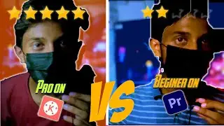 Pro on Kinemaster vs Begginer on Premiere pro 
