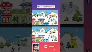 find out all the differences in 30 seconds 😅 #trending #riddle #viral #shorts