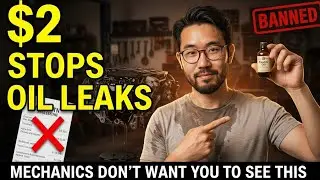 One Cup of This $2 Liquid Stops ANY Oil Leak Forever. Mechanics Hate This Video.