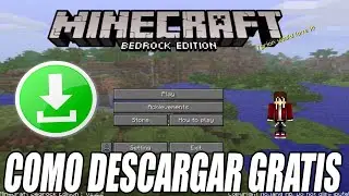 COMO DESCARGAR MINECRAFT BEDROCK en PC GRATIS | INSTALAR MINECRAFT BEDROCK PARA WINDOWS 10/11 ✅
