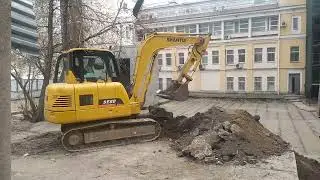 Мини экскаватор SHANTUI SE60 компании Техоптимум