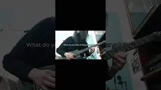 Melodic Guitar Solo 🎸 Part 4: 'Seawolf' -  #originalsong  #shorts