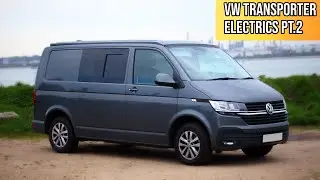 VW Transporter T6.1 Camper Conversion - Ep 6 Seat Base Electrics Pt.2