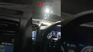 Night Ride with Creta ❣️||Minaam Qureshi #creta #shorts