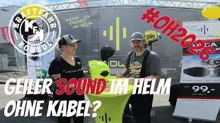 Brilliant Sound WITHOUT Speakers in Your Helmet? 🎧 Headwave TAG 2 Tested! | SW-Motech Open House ...