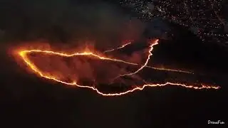 DJI MAVIC PRO - Inspecting Fire