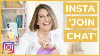 Instagram Join Chat (HOT TO USE FOR IG STORIES)