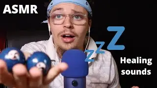 ASMR Healing Sounds for Sleep, Singing Bowl + Meditation Balls