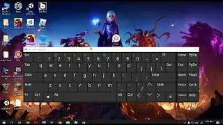 how to put on on screen keyboard vor pc
