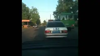ГАИ едут с превышением скорости