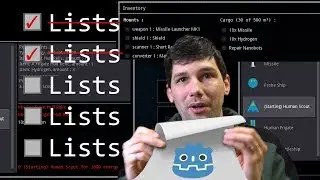 Cool Custom GUI List in Godot