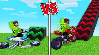 I evolved a poor ramp into a rich ramp in Minecraft!