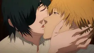 Denji's First Kiss