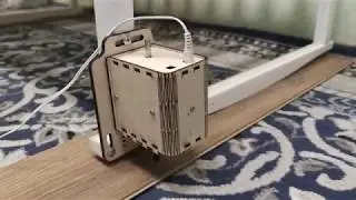 Устройство для качания кроватки на дугах