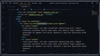 22.Grid | Semantic UI