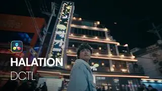 Create realistic HALATION EFFECT With This DCTL in DaVinci Resolve
