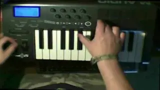 scratch test with an M-Audio Axiom 25