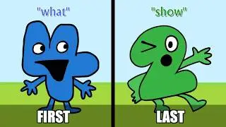 The First and Last Words of Every TPOT Episode 1-13 (Biggest secret message revealed?) #BFDI