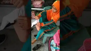 Bocil arsya siap berangkat kesekolah 