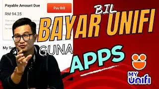 BAYAR BIL UNIFI GUNA APPS | MYUNIFI #myunifi #irakyat #bankrakyat #tutorial #ajeshare