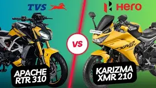 TVS Apache RTR 310 Vs Hero Karizma XMR 🔥🔥 Full Comparison ⚡⚡ Engine Features Power Weight