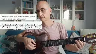 Nuestro tema, Silvio Rodriguez , fingerstyle , free tab