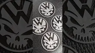 Напечатал на 3д принтере эмблемы Volkswagen