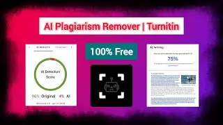 How to remove plagiarism from AI Generated Content for Free | Remove AI Detection Free | Chat GPT
