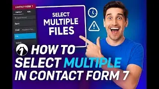 How to Add Multiple Files Option in Contact Form 7 - Abdul Wahab092