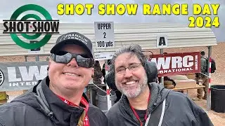 2024 SHOT Show Industry Day at the Range VLOG Bushmaster Franklin Armory Taser Pepperball and More