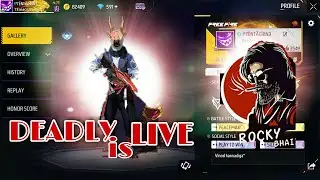 English Garena Free Fire : 😍 Excited stream | Playing Squad | Streaming with Turnip