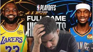 ITS OVER.. WE'RE DONE. #4 LAKERS at #1 THUNDER | FULL GAME 2 HIGHLIGHTS | May 7, 2026