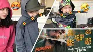 #Pushpa - The Rise - PAN India Languages SPOOF!!! Try not to laugh challenge LOL!