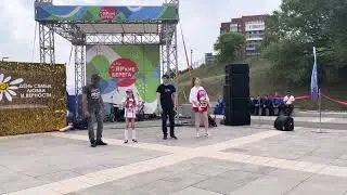 Визитка семьи Ивановых  #годсемьи #песниотвсейдуши