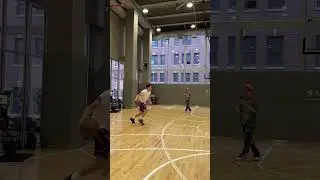 Tyler Kolek in the Lab with Chris Brickley