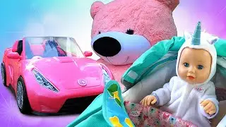 Игрушки для малышей и игры с Беби Бон и машинками! Детское видео про дорожное движение и клоуна