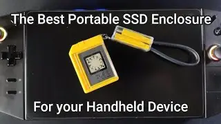 The Best Portable SSD Enclosure for Legion Go or any Handheld | Filipino Review and Quick Demo