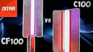 Zhiyun Cinepeer CF100 vs C100 | 100W Tube Lights Done Right!