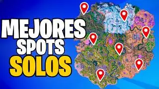 Los MEJORES SPOTS para SOLITARIO en FORTNITE C7S2