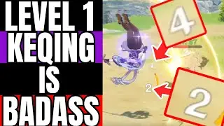 Level 1 Keqing Animation Cancel QUEEN! - How to be Stylish in Genshin Impact PART 7