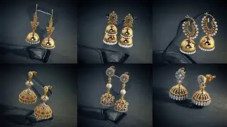 Latest Gold earrings Jhumka designs along with Weight and Price 2024 New Collection#indhus